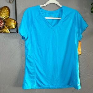 Champion Women’s Short Sleeve V-Neck Tee - Bright Blue